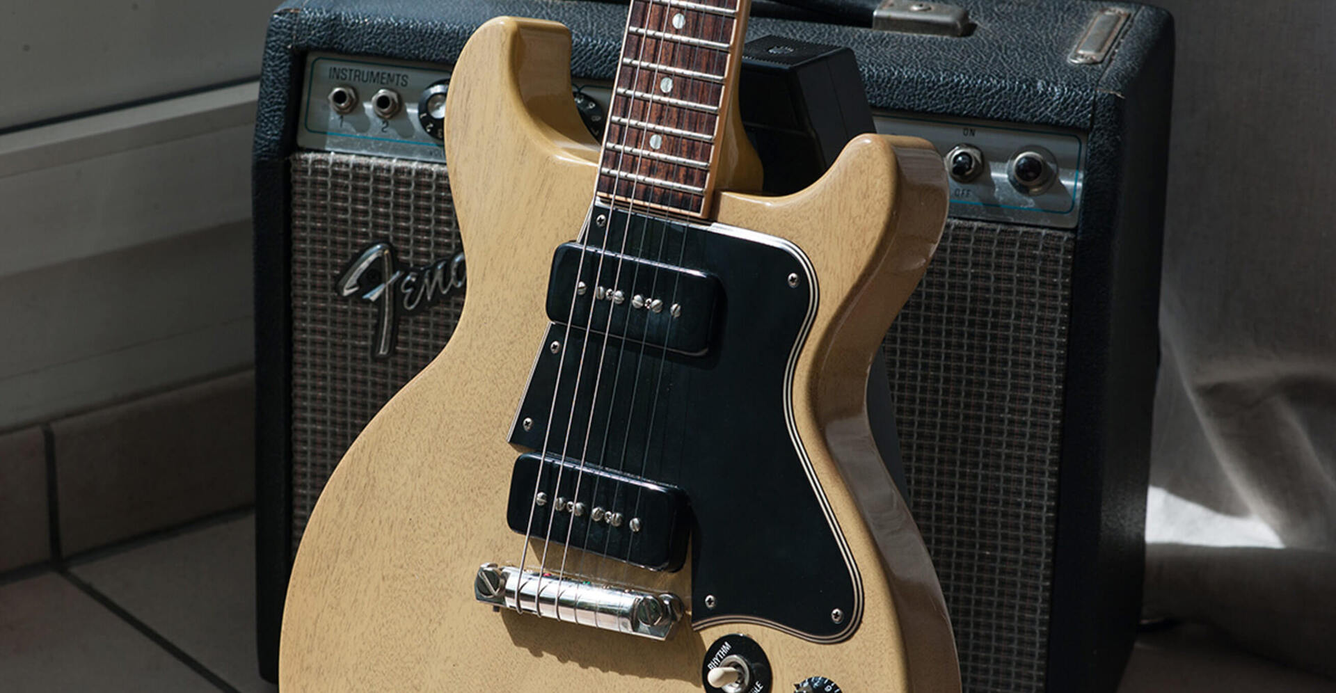 2006 Gibson Les Paul Special Double Cut Historic VOS Yamano tv yellow